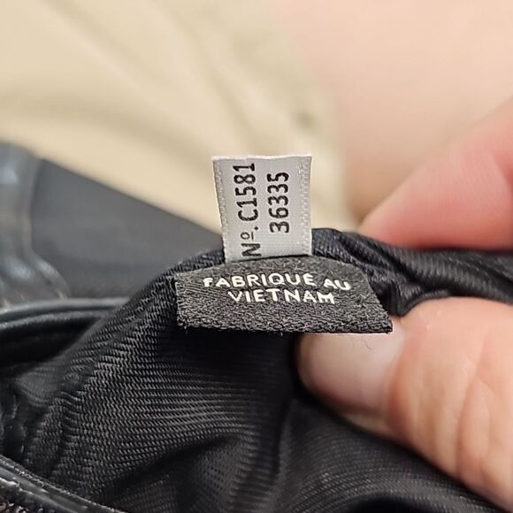 Coach 36335 Gunmetal Metallic Pebble Leather Crosstown Crossbody Bag - Picture 8 of 14